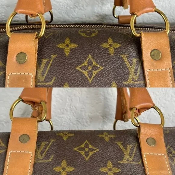 LV Louis Vuitton VTG Keepall 50 Carry On Luggage Bag Talon Clip Slide Lock - Picture 3 of 15